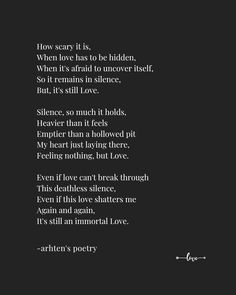 the poem is written in black and white