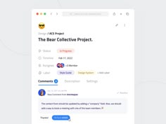 the bear collective's project on twitter