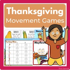 thanksgiving movement games for the classroom