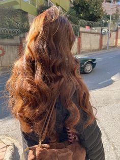 Gingerbread Brown Hair, Dark Ginger Hair Aesthetic, Auburn Hair Aesthetic, Light Brown Ginger Hair, Brownish Ginger Hair, Strawberry Brunette Hair, Auburn Hair Princess Aesthetic, Wavy Ginger Hair Aesthetic, Long Auburn Hair