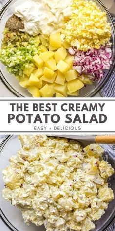 the best creamy potato salad recipe