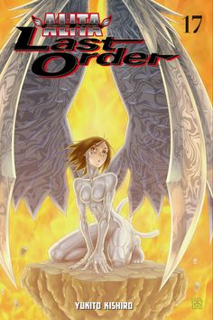 the cover to ultra last order, featuring an angel sitting on top of a rock