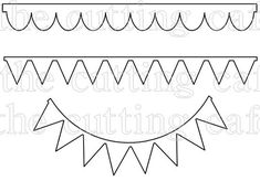 a line drawing of the outlines for an eye and mouth, with different shapes