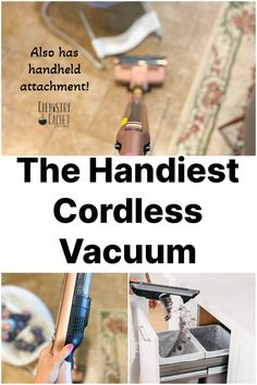 using a cordless vacuum cleaner for quick cleaning House Cleaning Hacks, Best Cordless Vacuum, Easy House Cleaning, Cordless Vacuum Cleaner, Cordless Vacuum, House Cleaning, House Cleaning Tips, Cleaning Products, Clean House