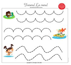 a tracer for children to learn how to write the letter s and draw it