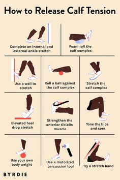 the instructions for how to release calfs