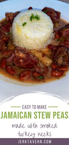 Jamaican stew peas Jamaican Dumplings, Jamaican Stew, Jamaican Stew Peas, Stew Peas, Apartment 2023, Red Peas, Peas Recipe