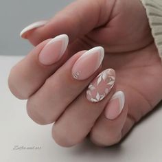 Fake Nails With Glue, Almond Acrylic Nails, Nail Supplies, Bridal Nails, False Nail, Manicure E Pedicure, False Nails, Wedding Nails