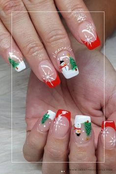 snowman nails design ideas Snowman Christmas Nails, Beachy Nail Designs, Winter Motifs, Snowman Nail, Snowman Nail Art, Classy Nail Art Ideas