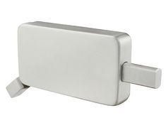 a white square shaped object on a white background