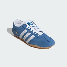 Lock Logo, Spring 2025, Shoes Blue, Sneakers Blue, Adidas Online, My Shoes, Blue Shoes, Soft Suede