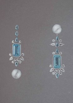 Jewellery Painting, Diamond Sketch, Accessories Design Sketch