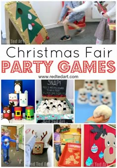 christmas fair party games for kids