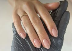 Ballerina Almond Nails, Soft French Manicure Natural, Short Nail Designs Minimal Almond, Neutral Sheer Nails, Sheer Natural Nails, Nude Round Acrylic Nails, Latisse Before And After, Nails With One Color, Oval Nude Nails