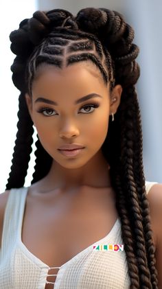 #braid #style Κούρεμα Bob, Hair Mistakes, Goddess Braids Hairstyles, Afrikaanse Mode, Fishtail Braid, Beautiful Braids, Cornrow Hairstyles, Long Braids, Goddess Braids