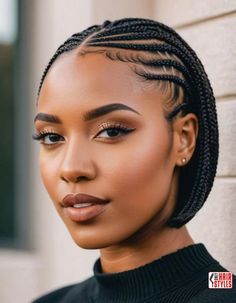 Short Box Braids | Short Natural Haircuts For Black Women With Round Faces Short natural haircuts are not only trendy but also versatile, offering a myriad of styling options for black women with round faces. Embracing your natural hair texture while complementing your facial features can enhance your overall look and boost your confidence. In this article,. Curly Short Hair For Black Women, Curly Short Braids Black Women, Curly Short Natural Hairstyles, Cornrow Bob Braids, Bob Hair Braids, Short Cornrows Braids For Black Women, Bob Cornrow Braids, Braid Bob Hairstyles For Black Women, Short Curly Braids For Black Women