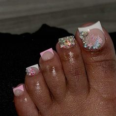 Baddie Shoes, Toenail Designs, 2 Braids, Makeup Nails Designs, Lilac Nails, Acrylic Toe Nails, Pretty Toe Nails, Hard Nails