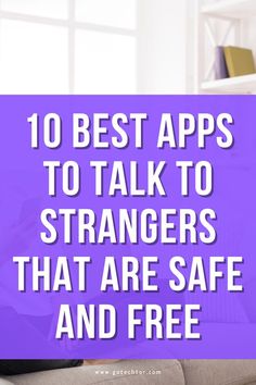 apps to chat with strangers Chat With Strangers, Stranger Chat, Chat Apps, Talk To Strangers, Apps For Android, Cool Tech, Best Apps, Making Friends, Iphone Apps