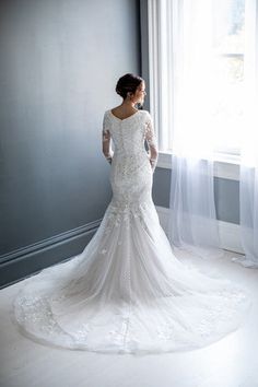 Christina Modest Wedding Dress – A Closet Full of Dresses Modest Bride, Shreveport Louisiana, Lds Wedding