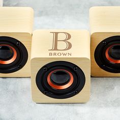 Personalized Bluetooth Speaker with Bamboo Best Groomsmen Gifts, Be My Groomsman, Golf Gifts For Men, Police Gifts, Police Officer Gifts, Mini Bluetooth Speaker, Whiskey Gifts, Lawyer Gifts, Wine Signs