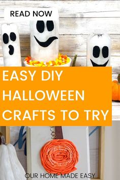 easy diy halloween crafts to try