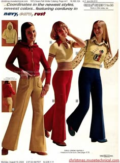 70s Teen Fashion, 70s Clothes, Decades Fashion, Teen Fashion Trends, Seventies Fashion