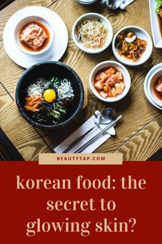 Korean Food For Good Skin, Korean Diet For Clear Skin, Skincare Diet, Healthy Face Skin, Skincare Food, Best Foods For Skin, Clear Skin Diet, Korean Diet, Skin Diet