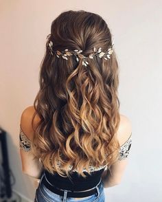 Flower Hair Accessories Wedding, Prom Hairstyles For Long Hair, Bridal Hair Clip, Bridal Hair Vine, Penteado Cabelo Curto, Easy Hairstyles For Long Hair, Hair Vine