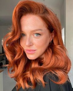 Red Hair Trends, Trendy We Fryzurach, Natural Red Hair, Red Hair Inspo, Ginger Hair Color, Copper Hair Color, Ombré Hair, Auburn Hair, Copper Hair