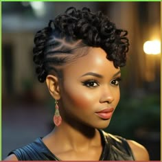 The Short Hair Twisted Updo is a chic and practical choice for those with short hair. It combines the elegance of a traditional updo with a modern twist. This style is perfect for both formal occasions and casual outings, offering a versatile and polished look.