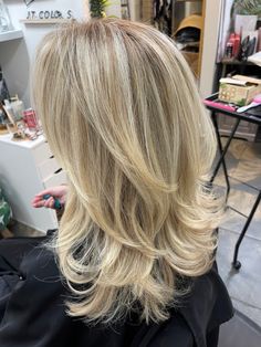 You can still have blonde hair and be bright but not solid. What can we do for you? Fall Winter Balayage, Full Blonding, Winter Balayage, Vanilla Blonde, Hair Color Ideas For Fall, Aveda Salon, Blonde Hair Color Ideas, Balayage Blonde, Jacksonville Florida