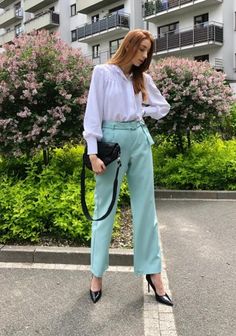 Wide Leg, Pants, Trousers