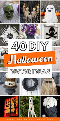 40 diy halloween decor ideas that are easy to make and fun for the whole family