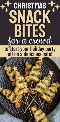 NA Festive Christmas Appetizers, Inexpensive Snacks, Simple Appetizers, Party Crowd