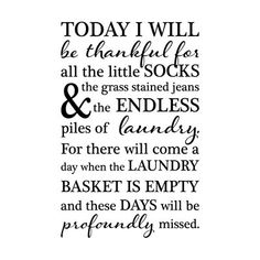 a black and white poster with the words today i will be grateful for all the little socks