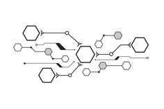 the structure of an animal's protein, which is made up of hexagonal structures