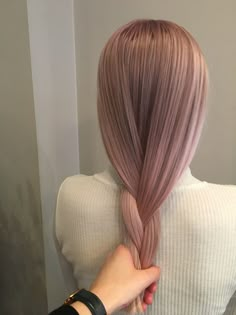 Faded Pink Hair, Perfect Hair Color, Hair Color Formulas, Curly Hair Photos, Hippie Hair, Blonde Hair Inspiration, Fresh Hair