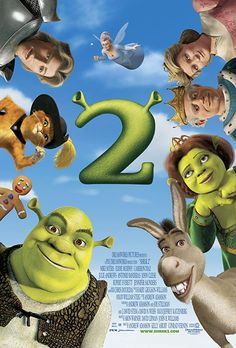 the movie poster for shrap's 2 is shown