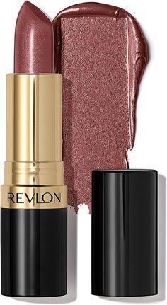 Amazon.com : Revlon Lipstick, Super Lustrous Lipstick, High Impact Lipcolor with Moisturizing Creamy Formula, Infused with Vitamin E and Avocado Oil, 245 Smoky Rose : Smoky Rose Revlon One : Beauty & Personal Care Plum Lipstick, Batons Matte