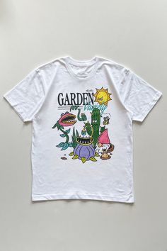 Garden Variety – Takeout Order Illustration System, Garden Graphic, Message Logo, Pot Decoration, Word Shirts, Pug Shirt, Holy Shirt, Screenprinting, Young T