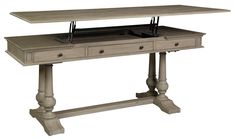 Hekman Furniture Hekman Accents Captians Variable Hgt Desk 28586 Wellington Driftwood Hekman Furniture, Side Drawers, Dining Table Sale, Outdoor Accent Table, Outdoor Ottomans, Outdoor Stools, Home Theater Seating, Adjustable Desk, Traditional Furniture