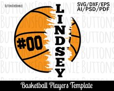 a basketball player's name and number with the word lindsey on it