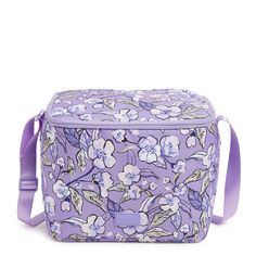 Keep everything cool when you head to the beach, the pool, the lake or wherever life takes you. Outlet Exclusive Zip closure Capacity 8 L. Dimensions: 10. 0" w x 7. 38" h x 7. 0" d Handle/Strap Adjustable straps 56. 0" Vera Bradley Outlet Stay Lightweight, Water-Repellent Cooler in Wild Roses Lavender, Size: 8 L Roses Lavender, Fashion Umbrella, Work Backpack, Weekend Travel Bags, Medium Backpack, Canvas Crossbody Bag, Belt Purse, Flip Flop Slippers, Gifts Under 10