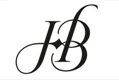 the letter b is made up of two letters and has an elegant design on it