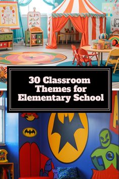 colorful classroom themes for elementary school