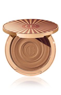 Charlotte Tilbury Beautiful Skin Sun-Kissed Glow Bronzer | Nordstromrack Charlotte Tilbury Beautiful Skin, Beach Glow, Bronzer Makeup, Cream Bronzer, Power Of Makeup, Skin Foundation, Innovative Technology, Easy Summer, Setting Spray