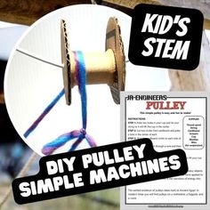 Pulley System For Kids, Pully System, Marble Runs, What Is Stem