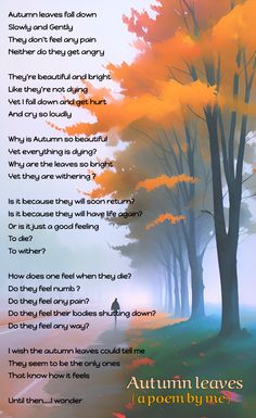 Poems About Autumn, Fall Poem, Fall Poems, Autumn Poem, Poem Aesthetic, Fall Winter Aesthetic, Poem Ideas, Autumn Poems, One Little Word