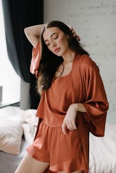 Bestseller Pajamas Set and Robe,silk Pajamas Set,silk Shorts, Tank Top,oversized Top, Top and Shorts, Silk Robe Robe,custom Tailoring - Etsy Silk Pajamas Set, Pajamas Aesthetic, Robe Silk, Silk Pajama Set, Classy Fashion, Silk Robe, Womens Pyjama Sets, Silk Shorts, Silk Pajamas