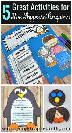 five great activities for mr pepper's penguins to teach children about the letter o